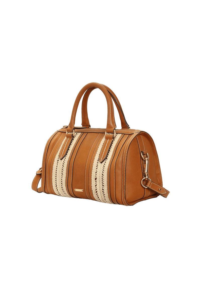 LEATHER SATCHEL BAG