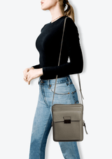 LEATHER SHALDON SHOULDER BAG