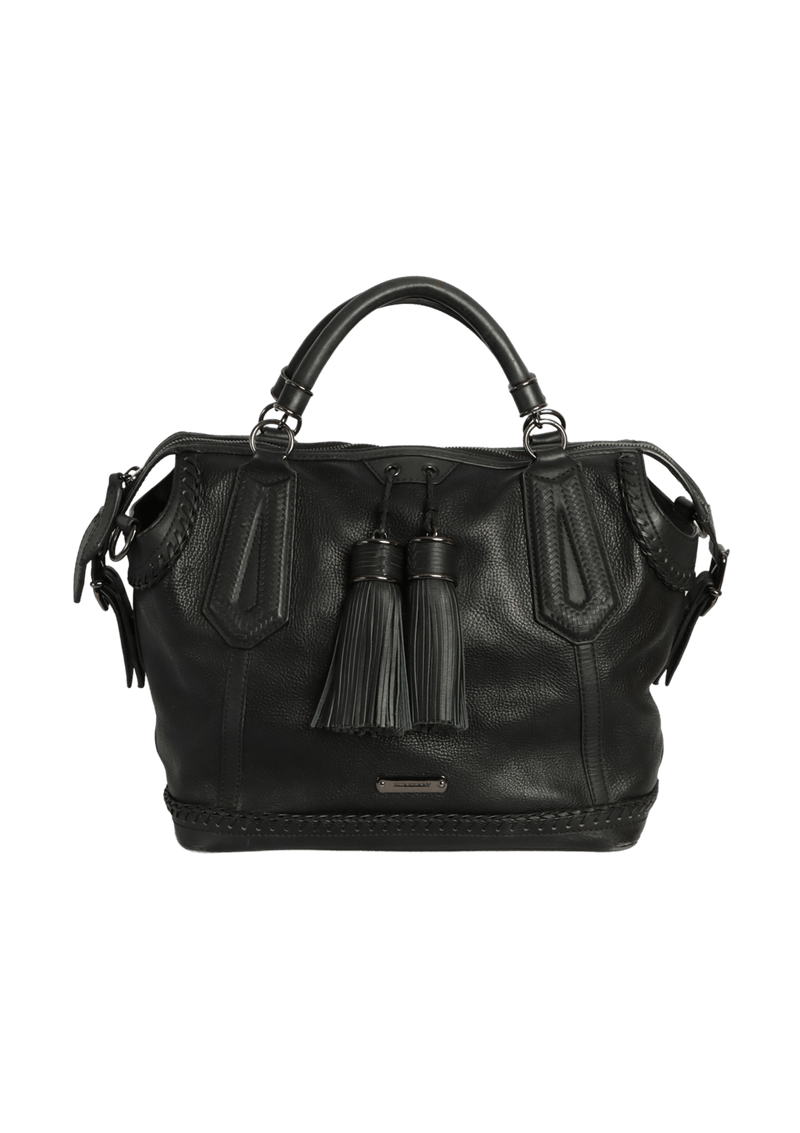 LEATHER TASSEL BAG