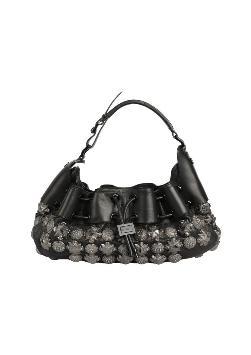 MASON WARRIOR STUDDED HOBO