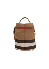 MEDIUM MEGA CHECK ASHBY BUCKET BAG