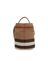 MEDIUM MEGA CHECK ASHBY BUCKET BAG