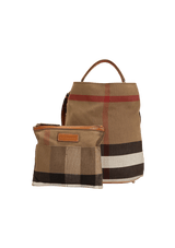 MEDIUM MEGA CHECK ASHBY BUCKET BAG