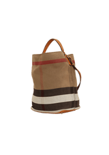 MEDIUM MEGA CHECK ASHBY BUCKET BAG