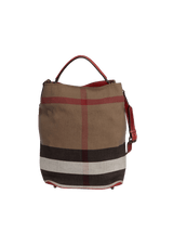 MEDIUM MEGA CHECK ASHBY BUCKET BAG