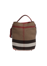 MEDIUM MEGA CHECK ASHBY BUCKET BAG