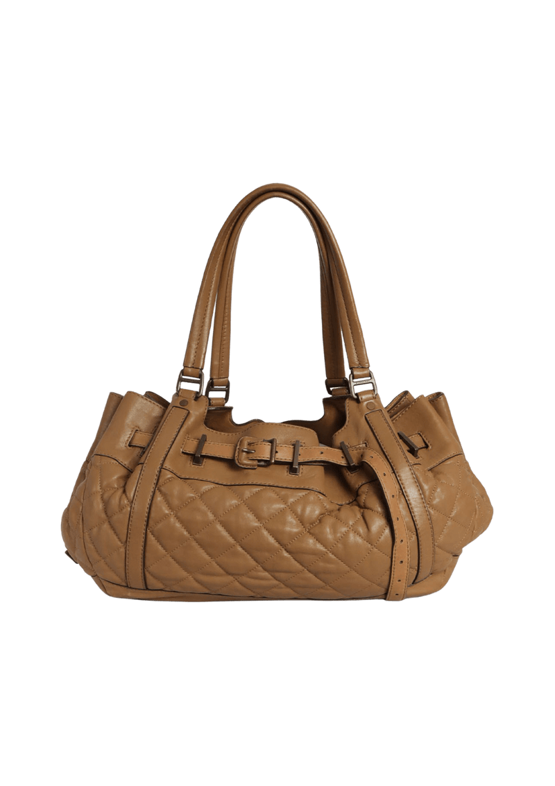 MEDIUM QUILTED ENMORE SHOULDER BAG