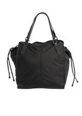 NYLON HOUSE CHECK BUCKLEIGH TOTE