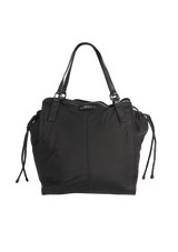 NYLON HOUSE CHECK BUCKLEIGH TOTE