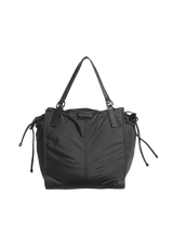 NYLON HOUSE CHECK BUCKLEIGH TOTE
