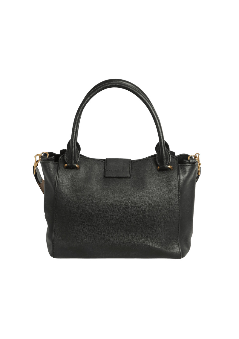Burberry soft grain medium buckle tote shop