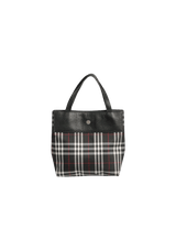 VINTAGE AUTRE MARQUE NOVA CHECK MINI TOTE BAG