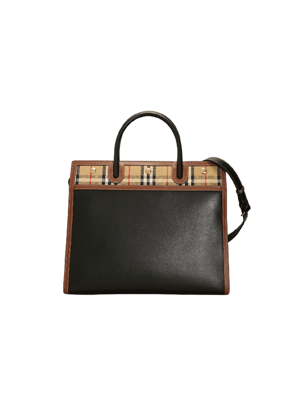 バッグ BURBERRY vintage leather shoulderbag BK BOLSA BURBERRY VINTAGE CHECK TITLE BAG PRETA ORIGINAL – Gringa