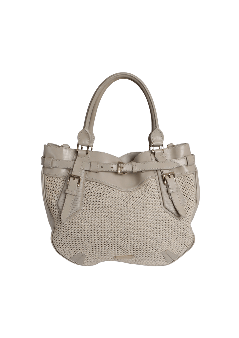 WOVEN SHOULDER BAG