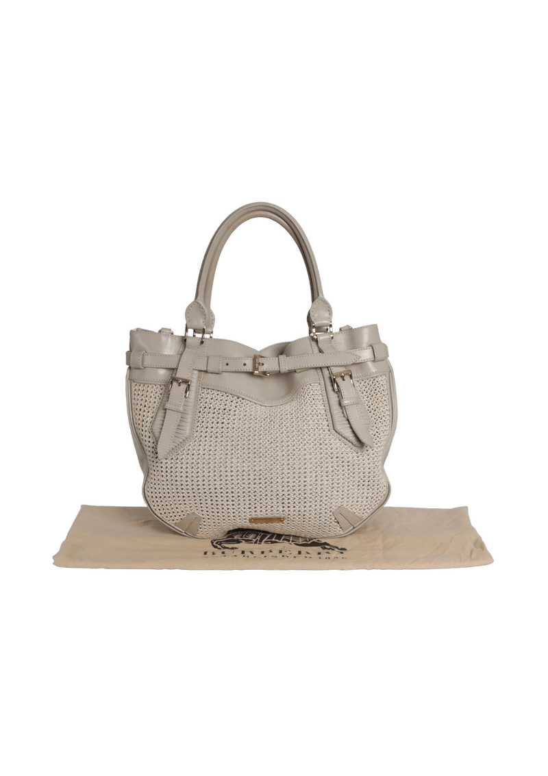 WOVEN SHOULDER BAG