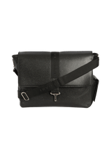 LEATHER MESSENGER BAG