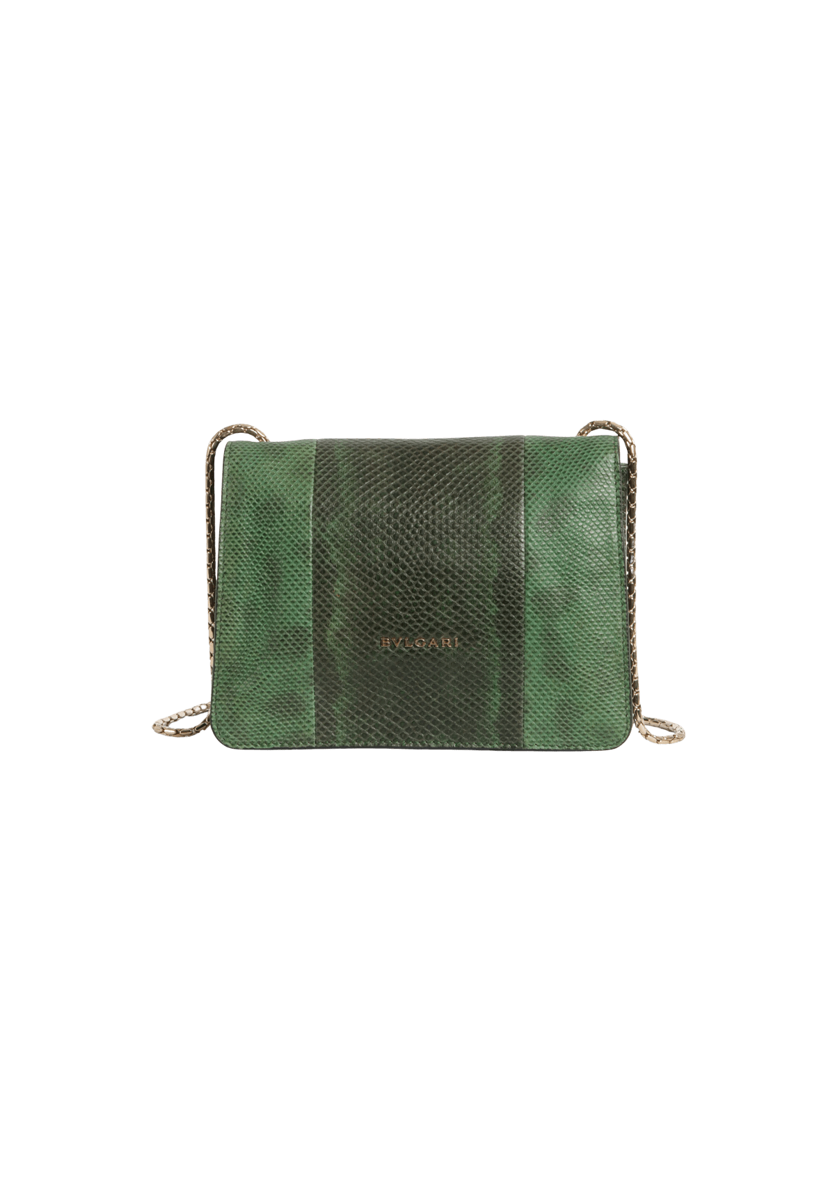 BOLSA BVLGARI SERPENTI FOREVER BAG VERDE ORIGINAL Gringa