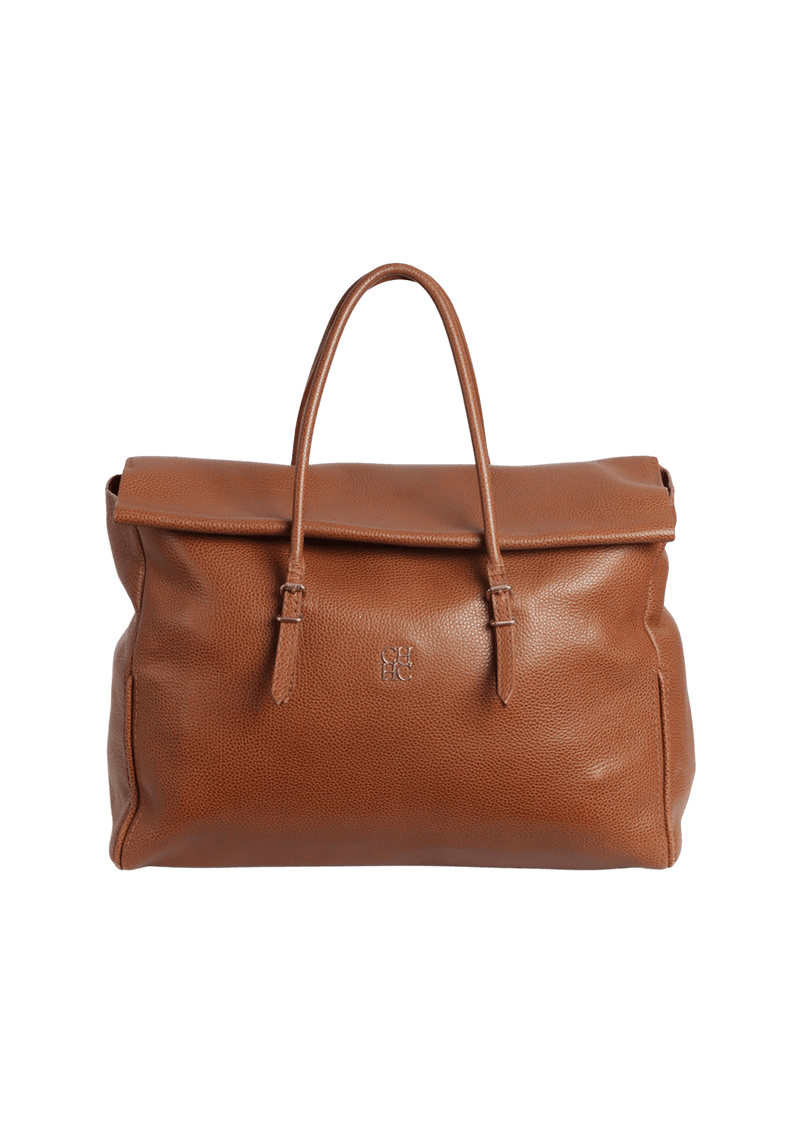 LEATHER HANDLE BAG