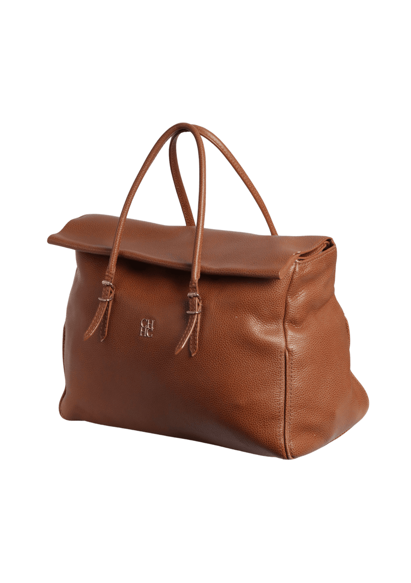 LEATHER HANDLE BAG