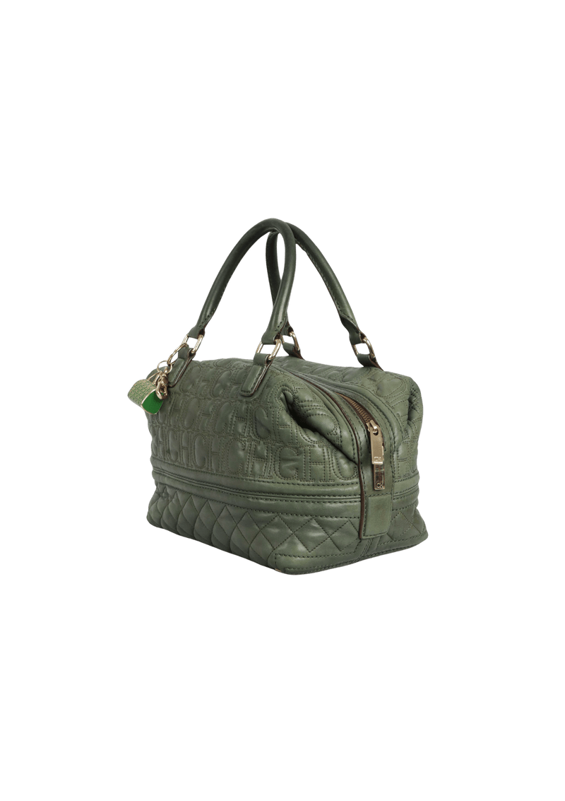 LEATHER HANDLE BAG