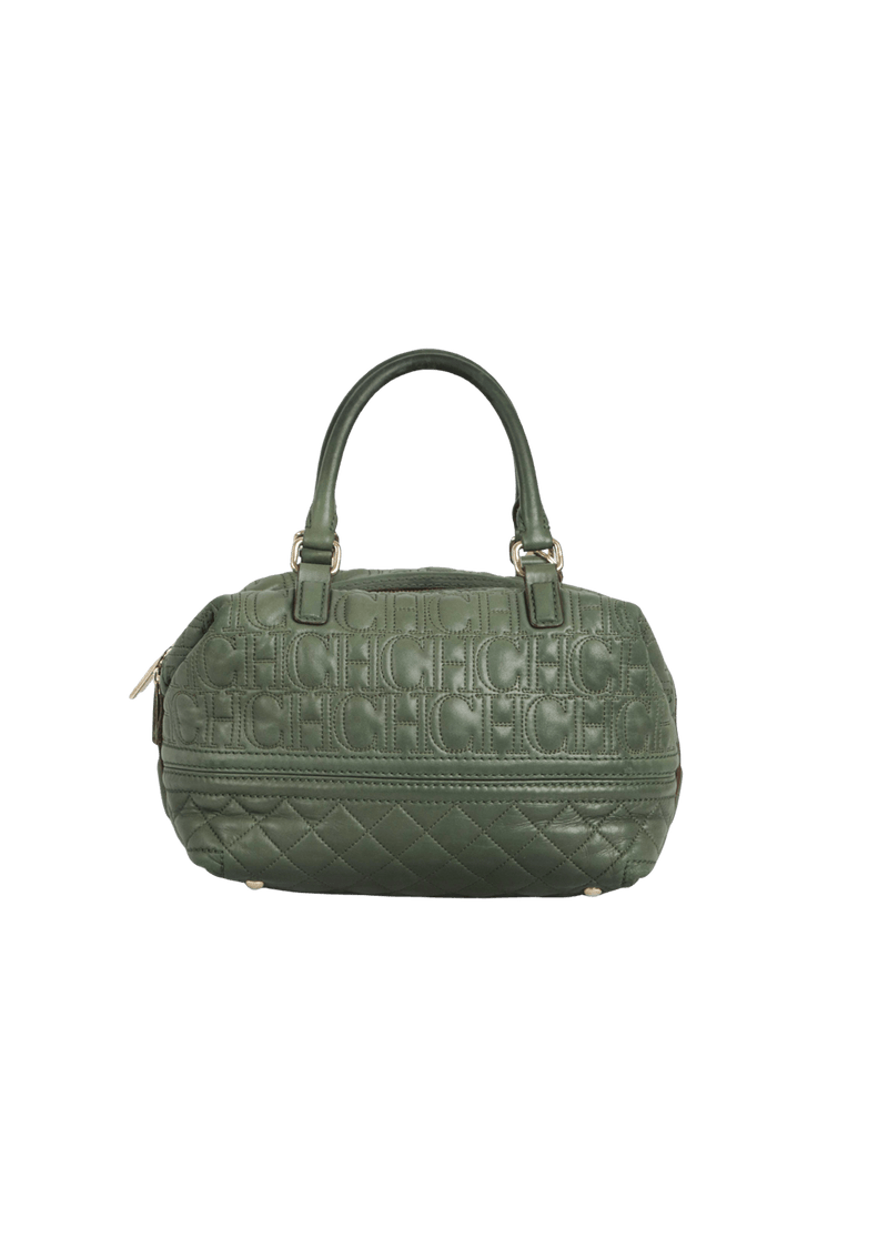 LEATHER HANDLE BAG