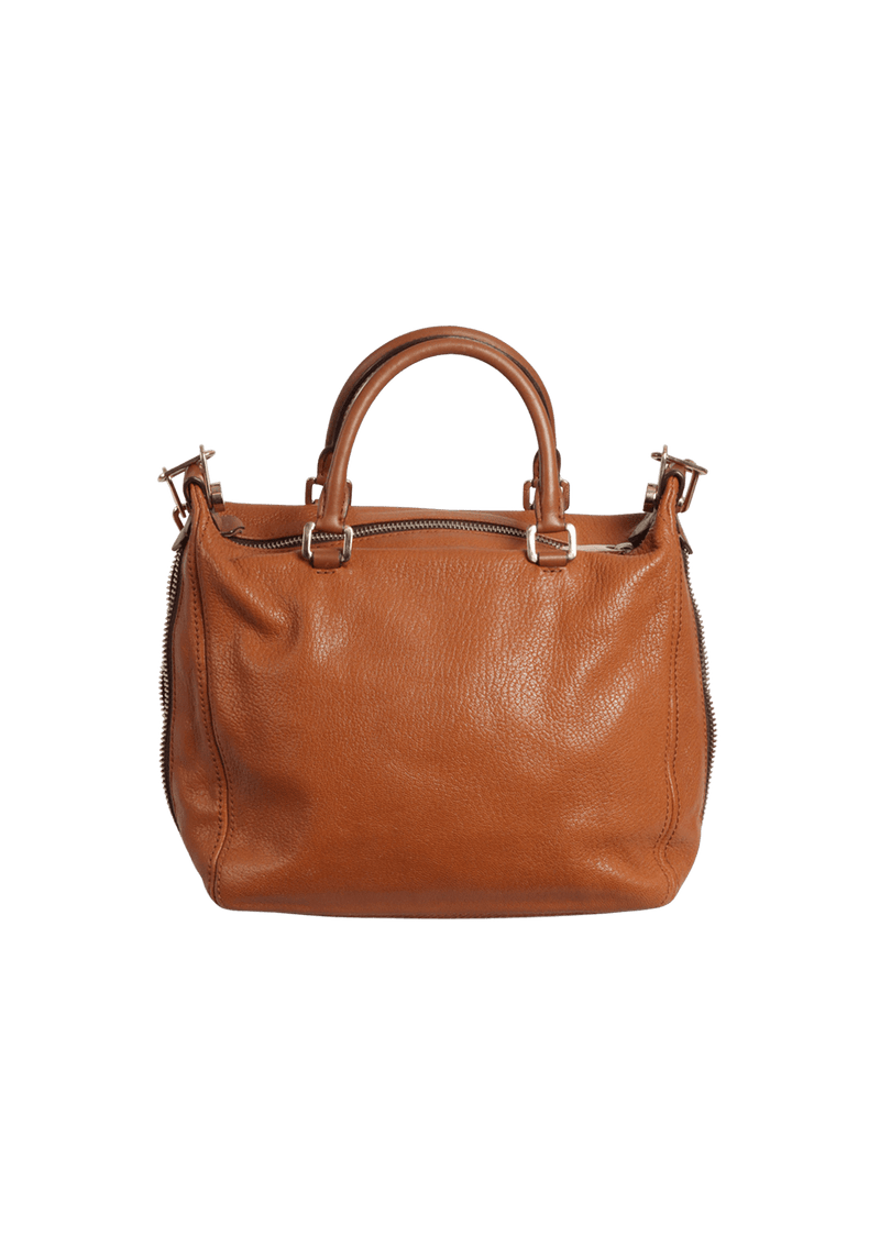 LEATHER SATCHEL BAG