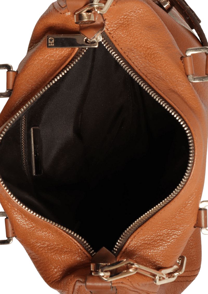 LEATHER SATCHEL BAG