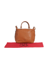 LEATHER SATCHEL BAG