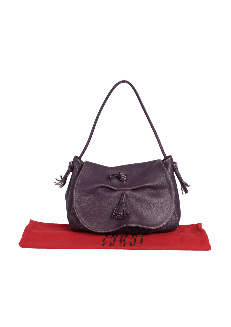 LEATHER SHOULDER BAG