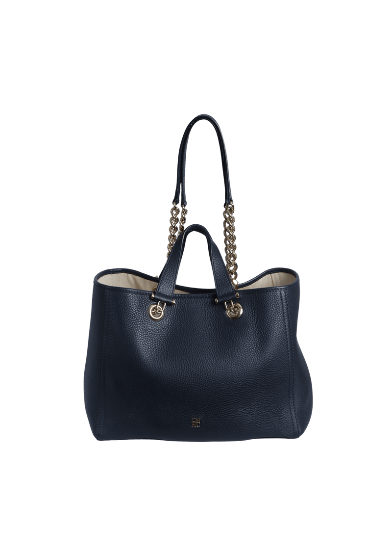 LEATHER TOTE BAG