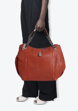 LEATHER TOTE BAG