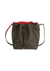 MONOGRAM CANVAS BUCKET BAG