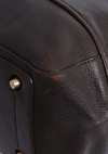 LEATHER BOWLER BAG