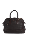 LEATHER BOWLER BAG