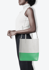 SMALL VERTICAL CABAS TOTE