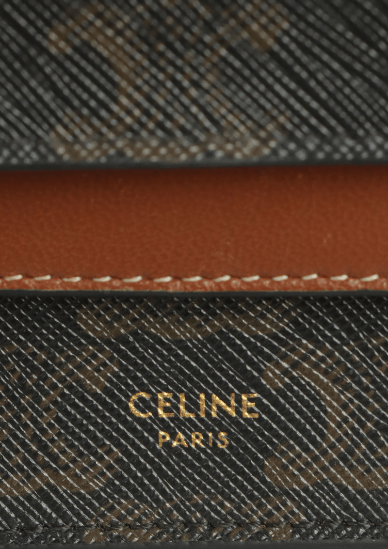 TRIOMPHE WALLET ON STRAP