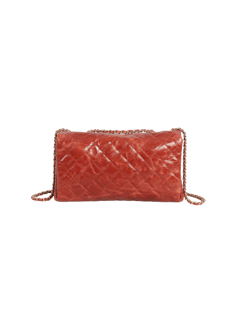 3 ACCORDION FLAP LAMBSKIN