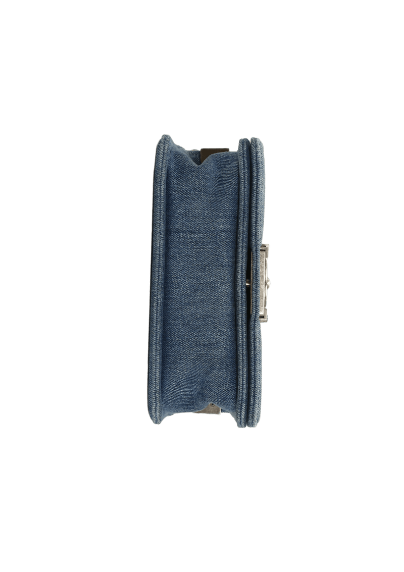 BOY FLAP QUILTED DENIM SMALL