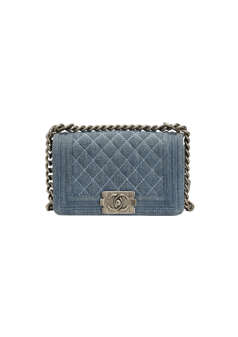 BOY FLAP QUILTED DENIM SMALL