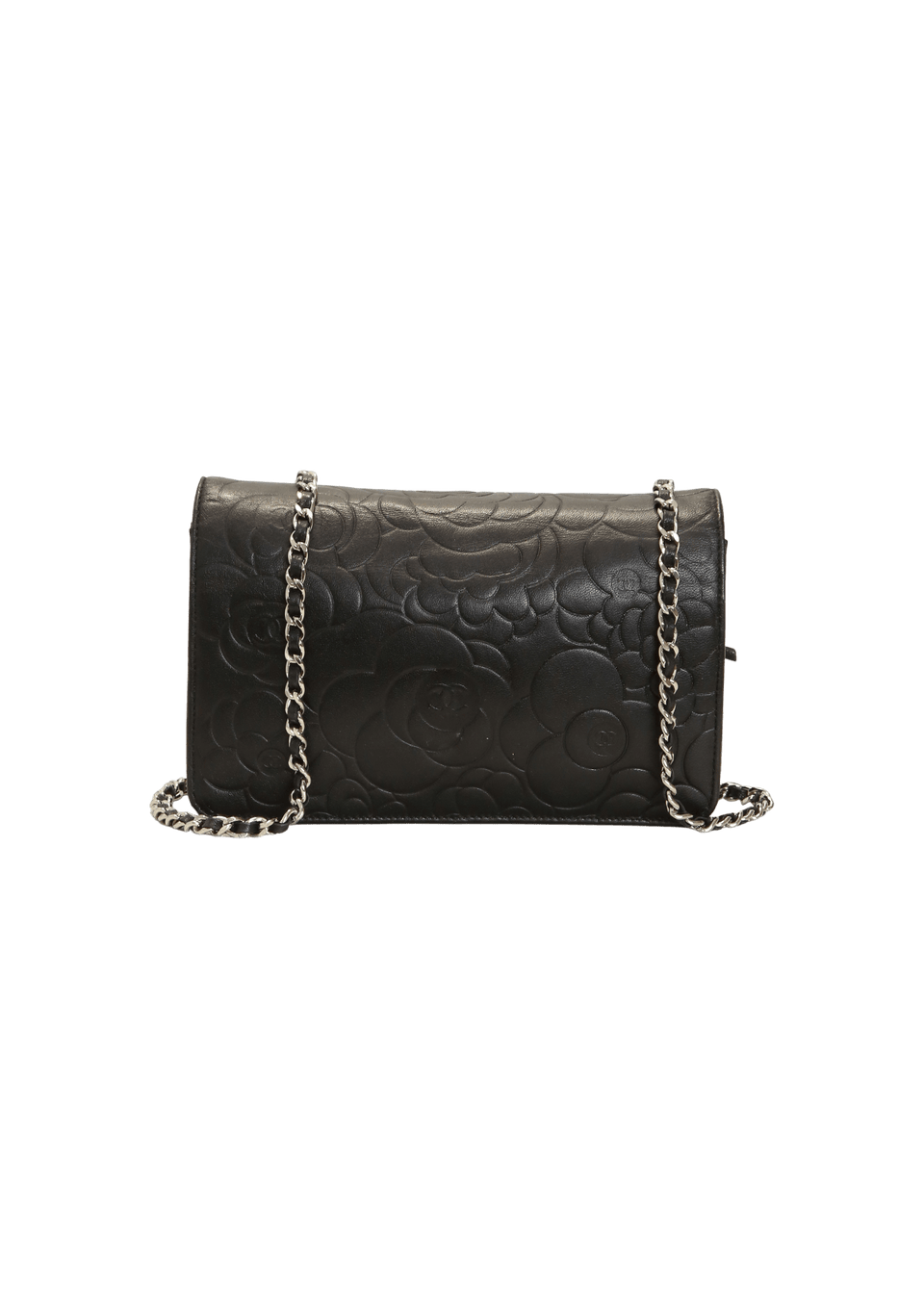 バッグ CHANEL camellia chain leather party bag BOLSA CHANEL CAMELLIA WALLET ON CHAIN PRETA ORIGINAL – Gringa
