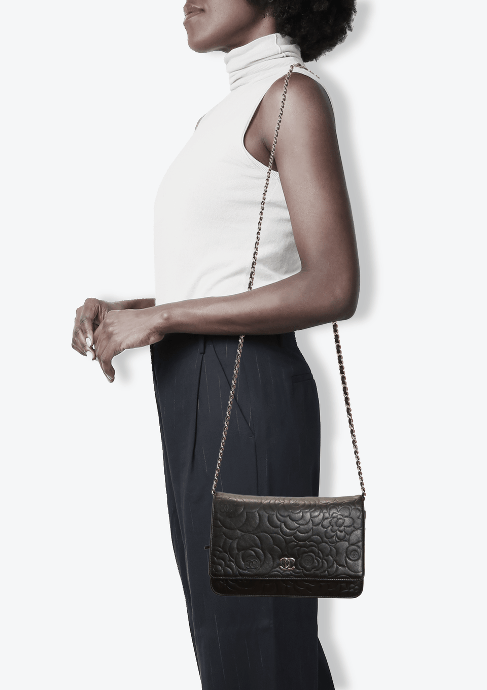 バッグ CHANEL camellia chain leather party bag 超特価SALE開催！ party leather chain camellia CHANEL バッグ bag