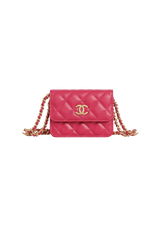 CC DOUBLE CHAIN WALLET ON CHAIN