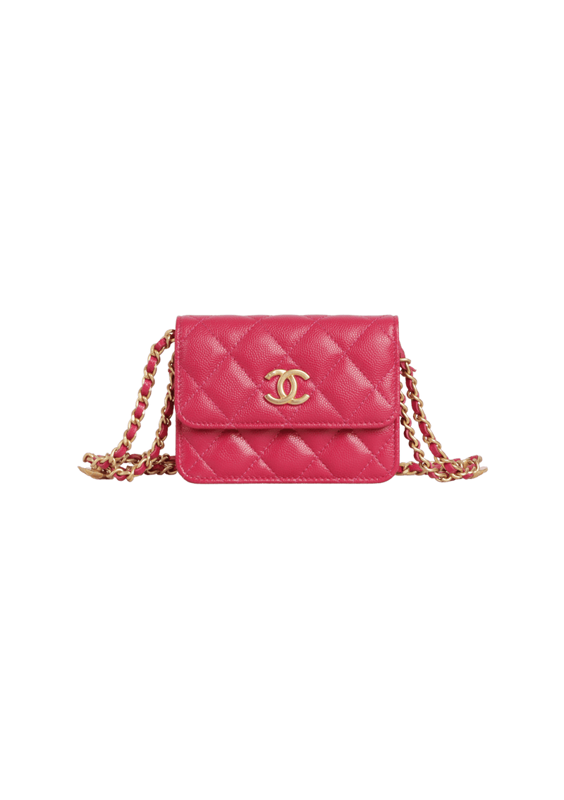 CC DOUBLE CHAIN WALLET ON CHAIN