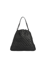 CC ELASTIC TOTE CAVIAR