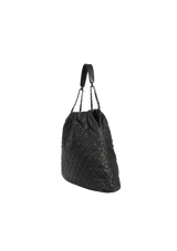 CC ELASTIC TOTE CAVIAR