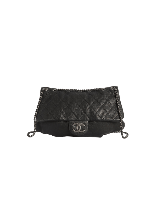 CC FLAP BAG CAVIAR