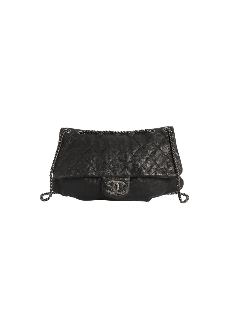 CC FLAP BAG CAVIAR