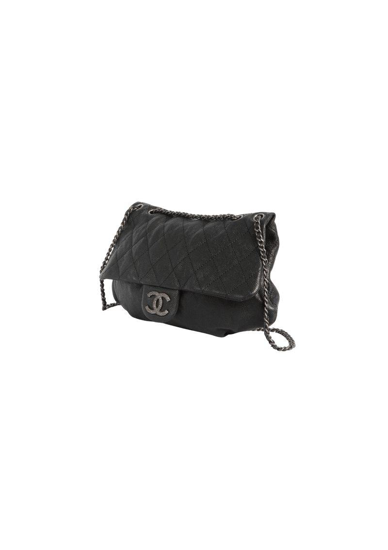 CC FLAP BAG CAVIAR