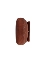 CC FRONT POCKET FLAP BAG LAMBSKIN