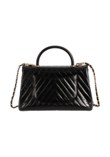 CHEVRON COCO HANDLE  BAG